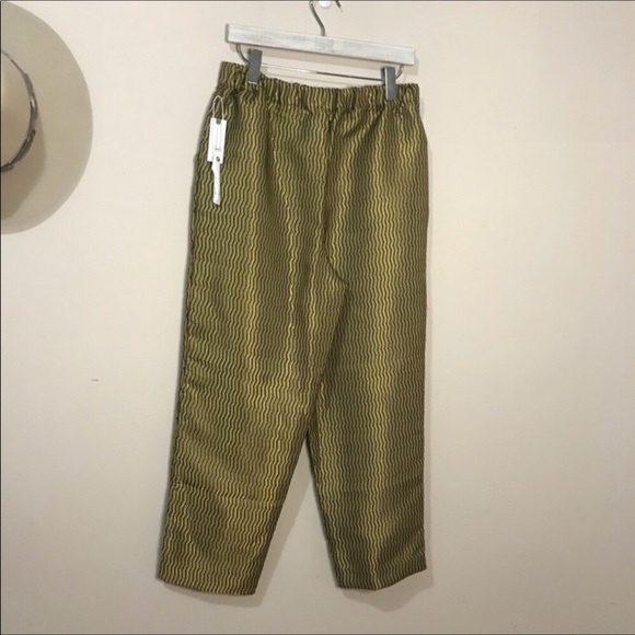 🆕 With Tag. Anthropologie Maeve Jacquard Trousers - Picture 4 of 9